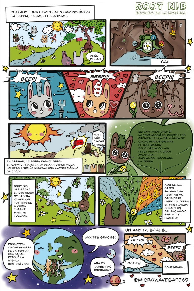 Còmic Root Nib Guarda de la Natura